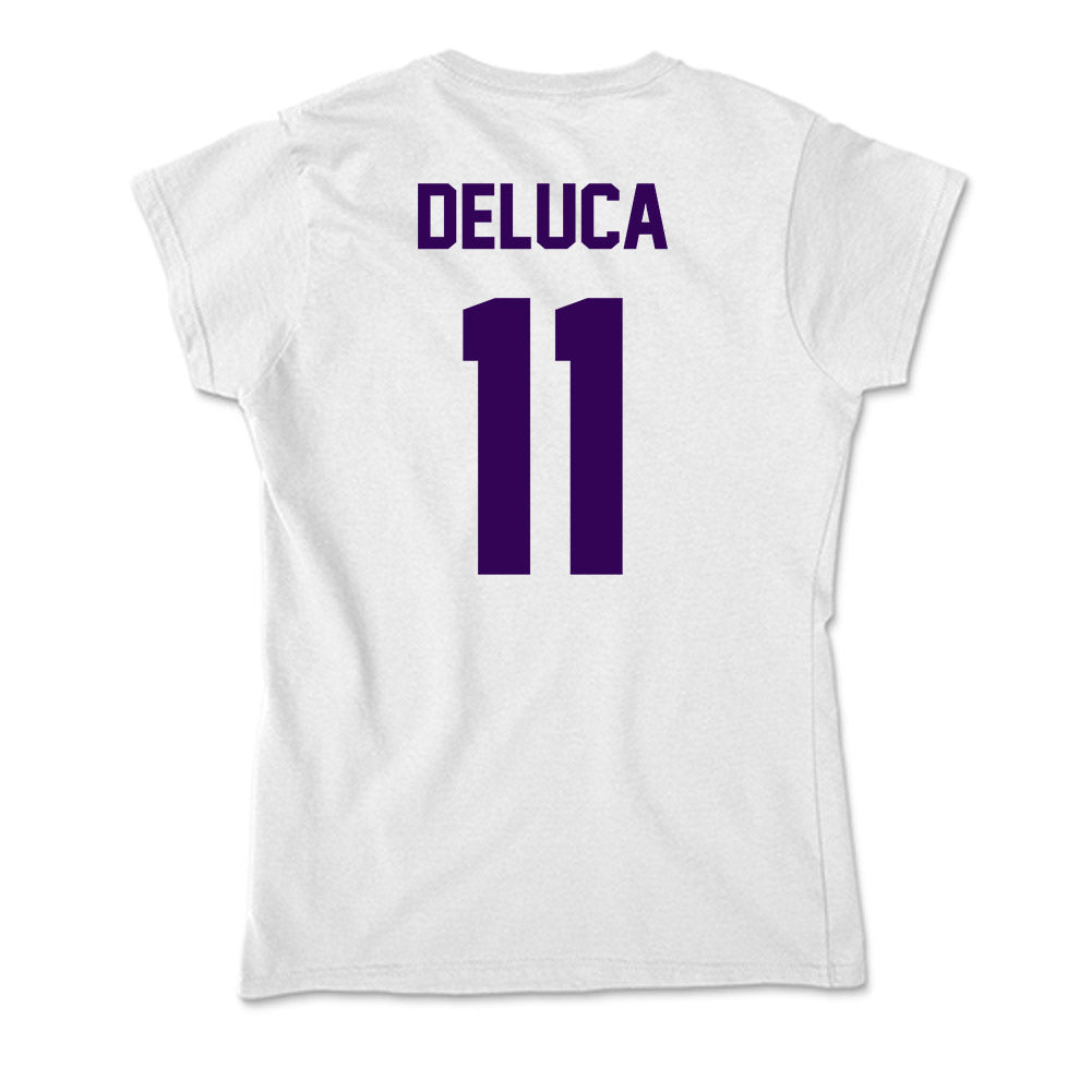 Kansas State - NCAA Women's Soccer : Emerson DeLuca - Soft Style Women’s T-Shirt-1