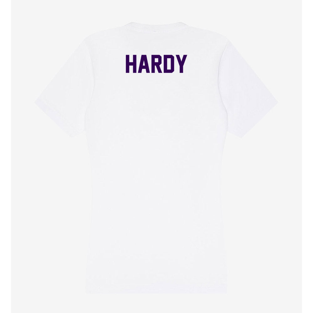 Kansas State - NCAA Women's Track & Field : Monique Hardy - Women's V-Neck T-Shirt-1