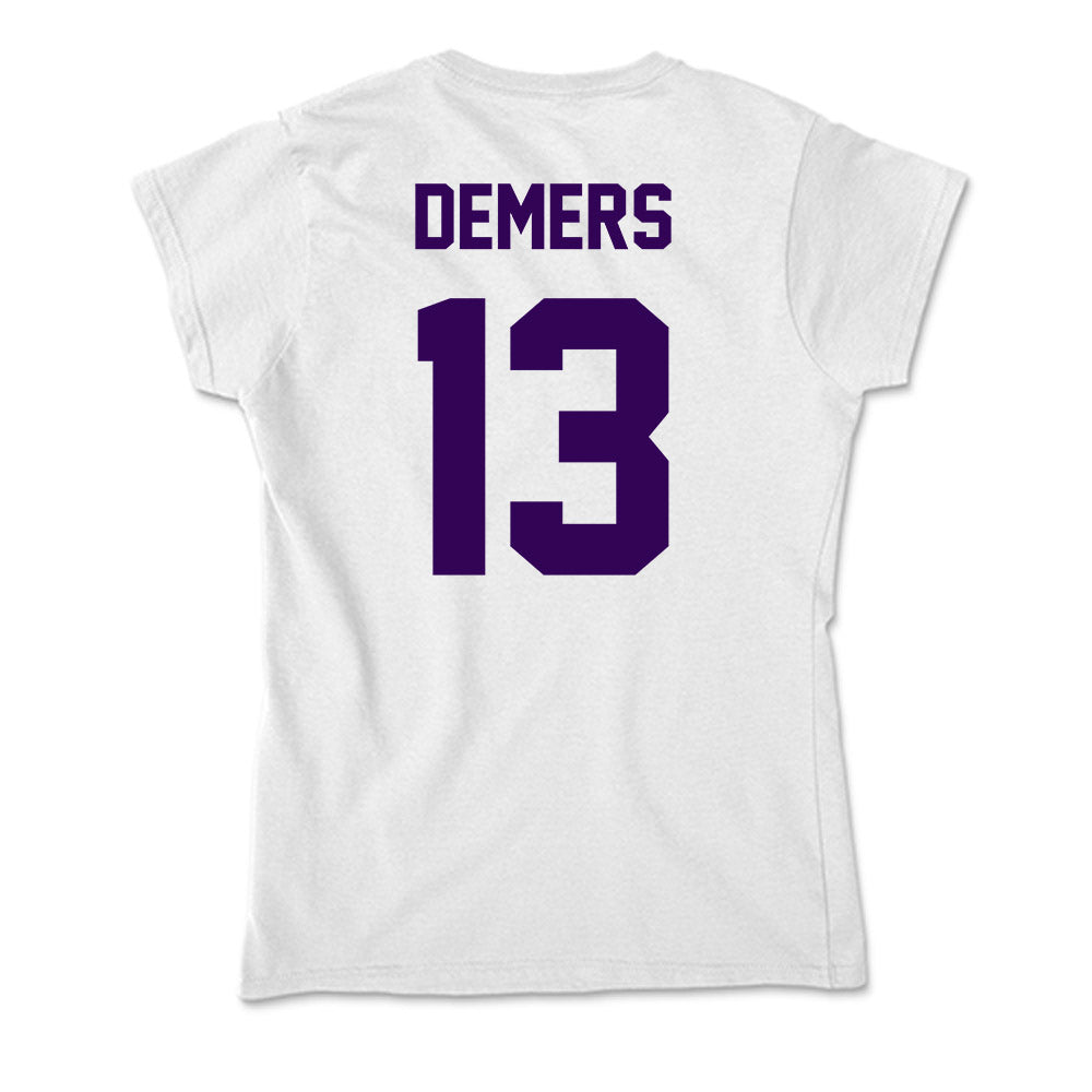 Kansas State - NCAA Women's Soccer : Gabby DeMers - Soft Style Women’s T-Shirt-1