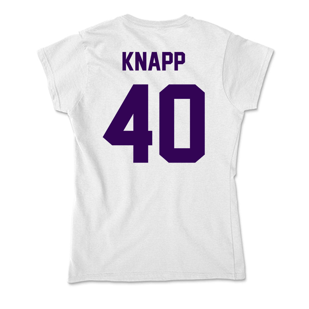 Kansas State - NCAA Football : Dalton Knapp - Soft Style Women’s T-Shirt-1