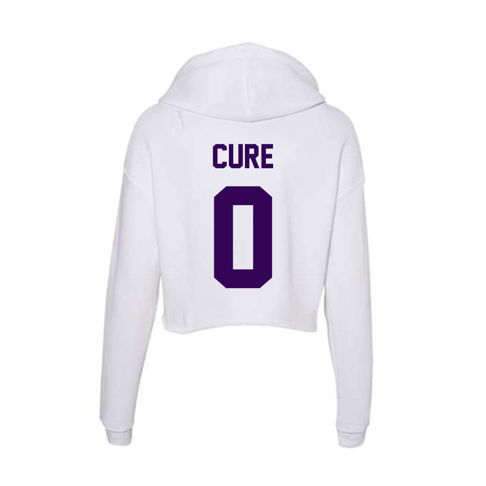 Kansas State - NCAA Football : Linkon Cure - Women's Crop Fleece Hoodie-1