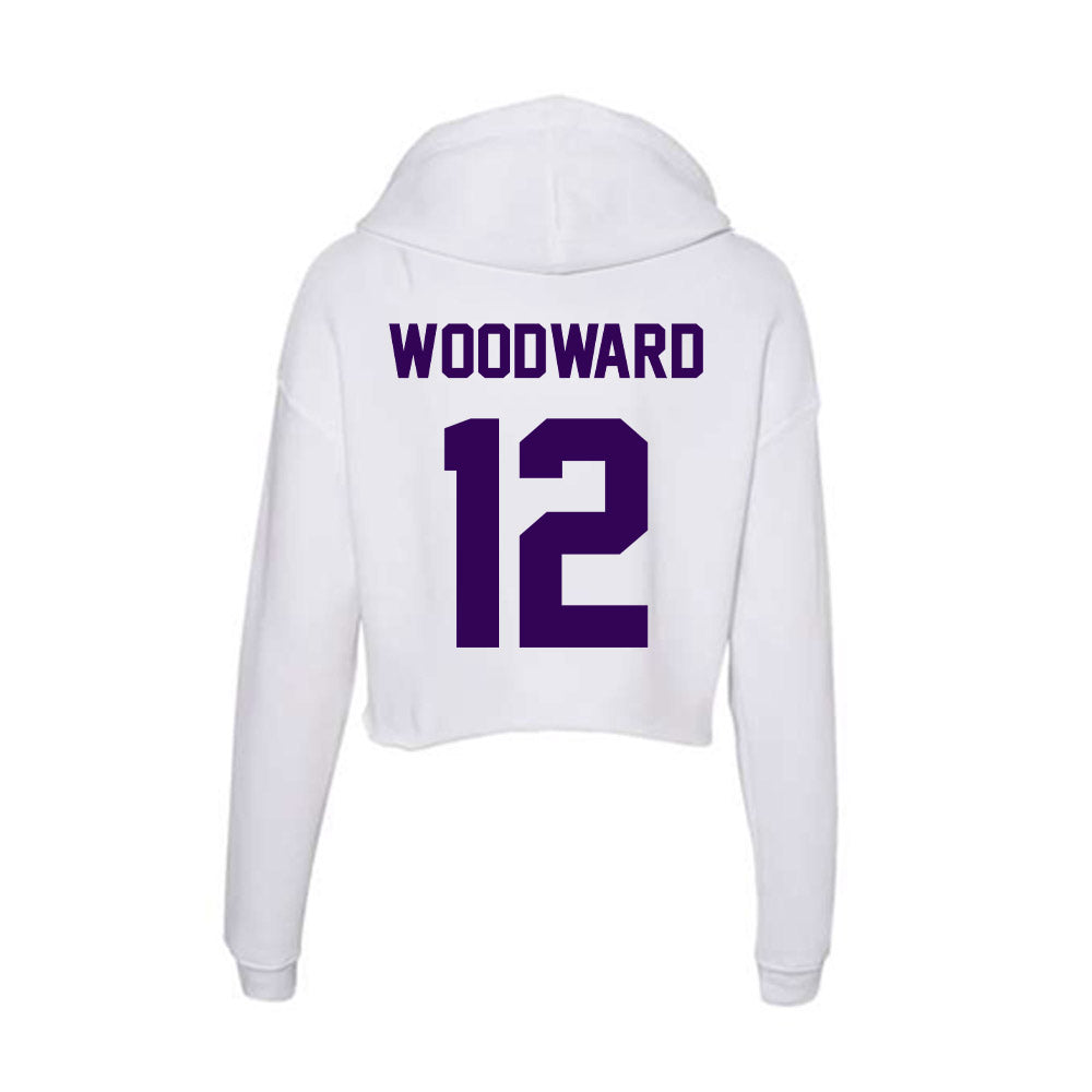 Kansas State - NCAA Women's Soccer : Jayce Woodward - Women's Crop Fleece Hoodie-1