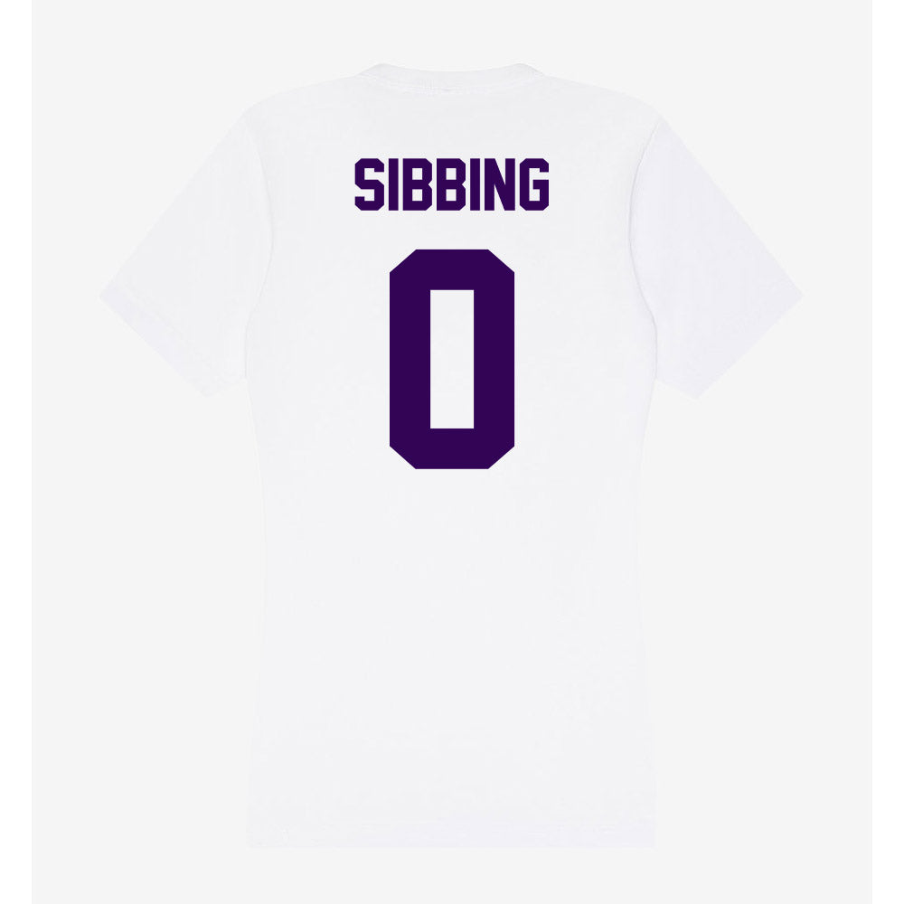 Kansas State - NCAA Women's Soccer : Maddie Sibbing - Women's V-Neck T-Shirt-1