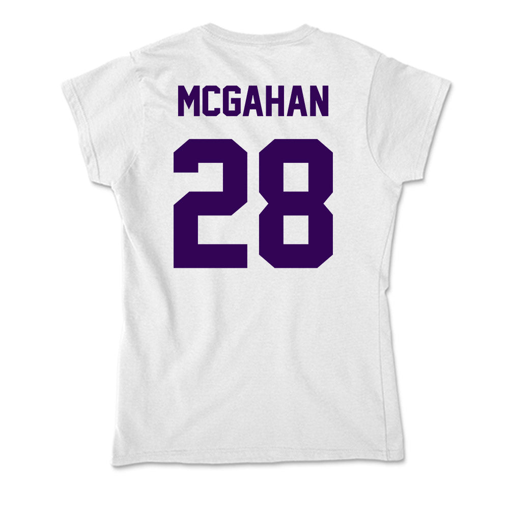 Kansas State - NCAA Baseball : Shea McGahan - Soft Style Women’s T-Shirt-1