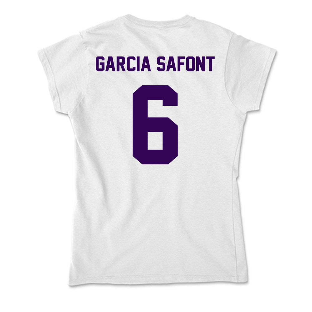 Kansas State - NCAA Women's Basketball : Gina Garcia Safont - Soft Style Women’s T-Shirt-1