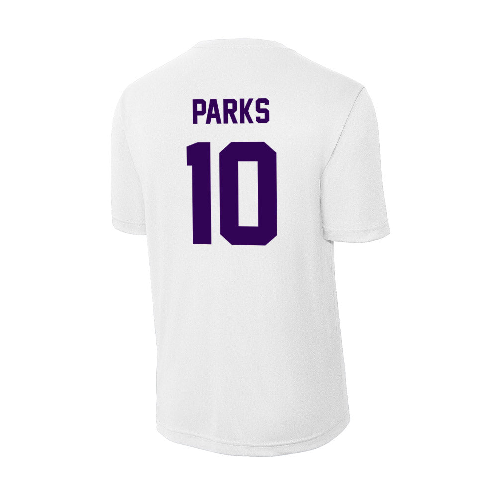 Kansas State - NCAA Women's Basketball : Mikayla Parks - Activewear T-Shirt-1