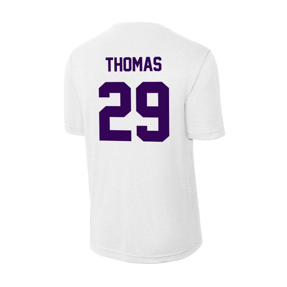 Kansas State - NCAA Football : Kanijal Thomas - Activewear T-Shirt-1