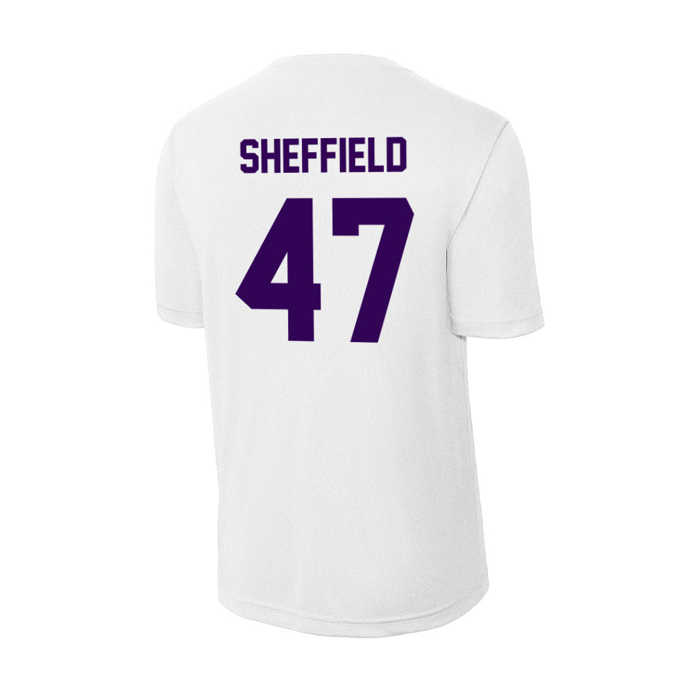 Kansas State - NCAA Baseball : Lincoln Sheffield - Activewear T-Shirt-1