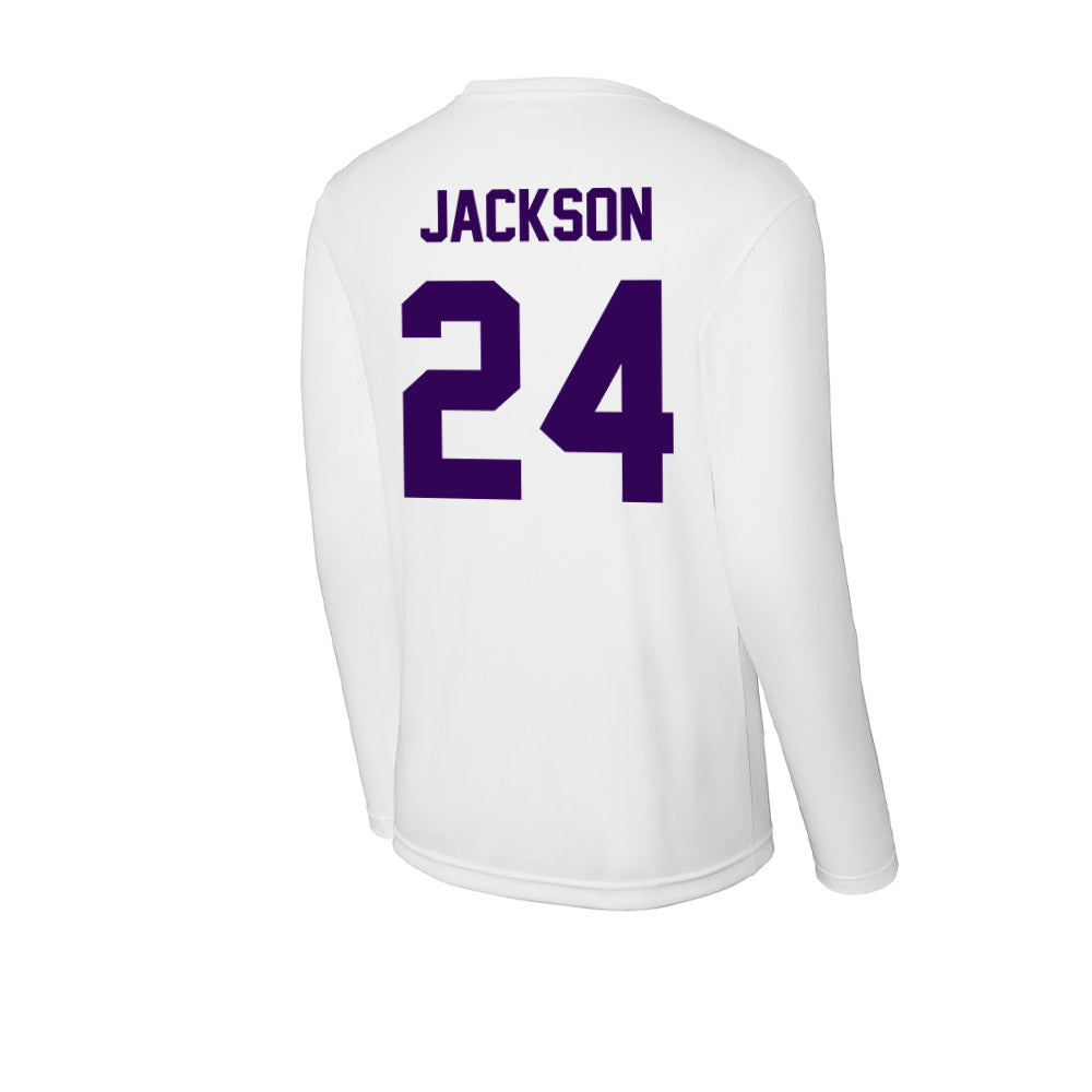 Kansas State - NCAA Football : Martel Jackson - Activewear Long Sleeve T-Shirt-1