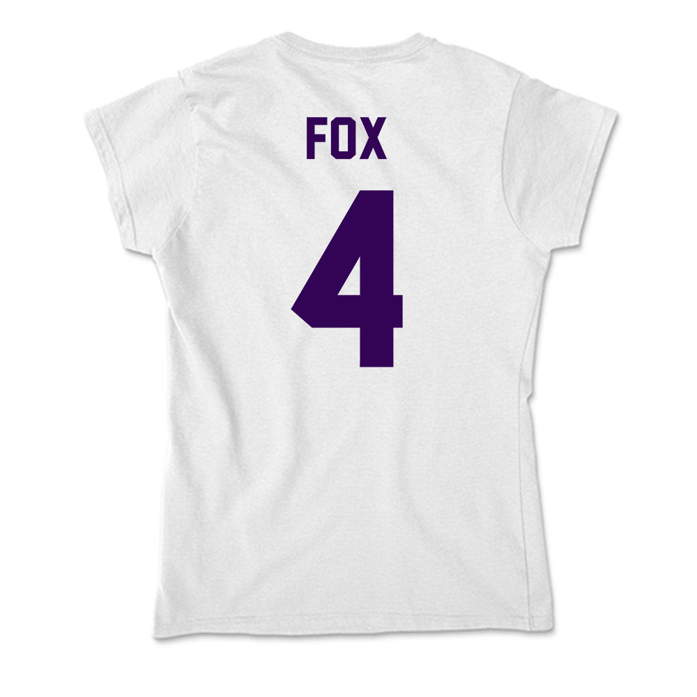 Kansas State - NCAA Women's Volleyball : Reagan Fox - Soft Style Women’s T-Shirt-1