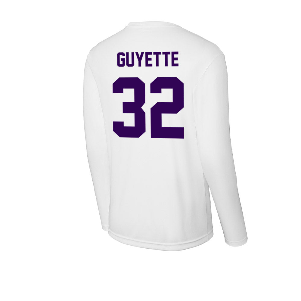 Kansas State - NCAA Baseball : James Guyette - Activewear Long Sleeve T-Shirt-1