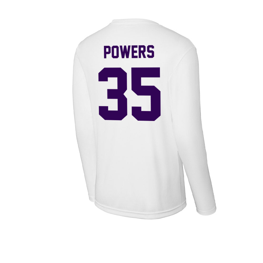 Kansas State - NCAA Football : Gabe Powers - Activewear Long Sleeve T-Shirt-1