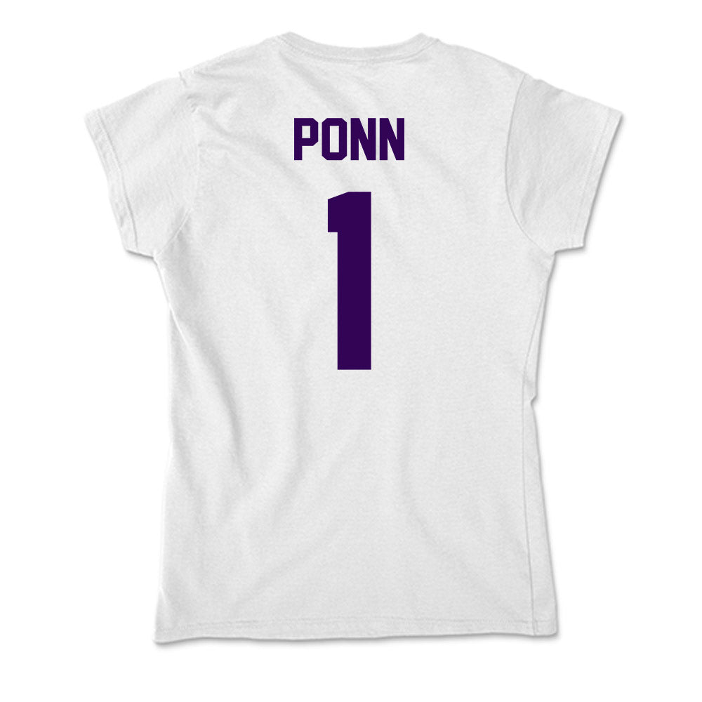 Kansas State - NCAA Women's Volleyball : Caleigh Ponn - Soft Style Women’s T-Shirt-1