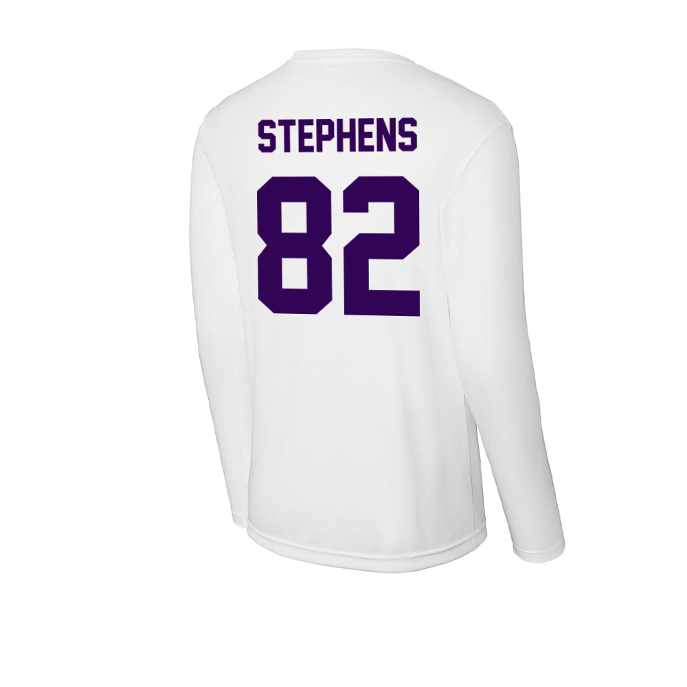 Kansas State - NCAA Football : Justin Stephens - Activewear Long Sleeve T-Shirt-1