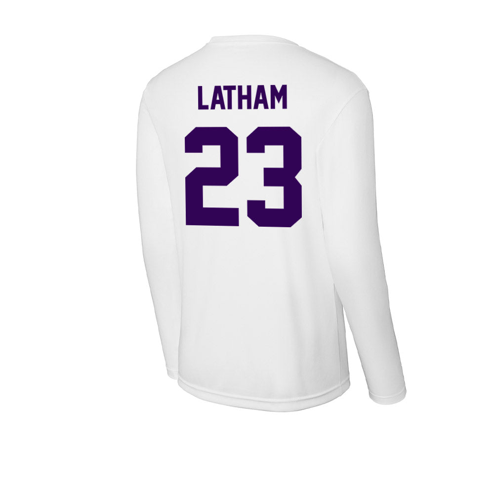 Kansas State - NCAA Women's Volleyball : Lauren Latham - Activewear Long Sleeve T-Shirt-1