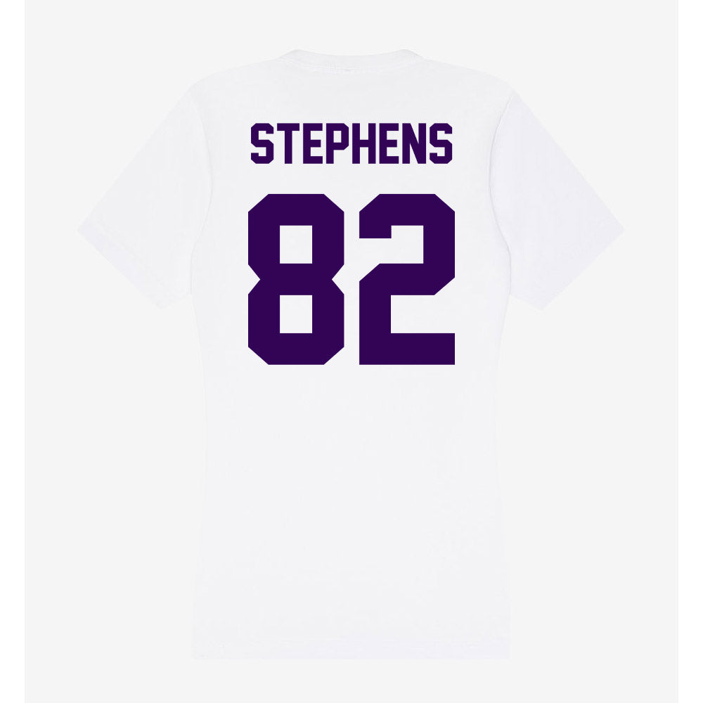 Kansas State - NCAA Football : Justin Stephens - Women's V-Neck T-Shirt-1
