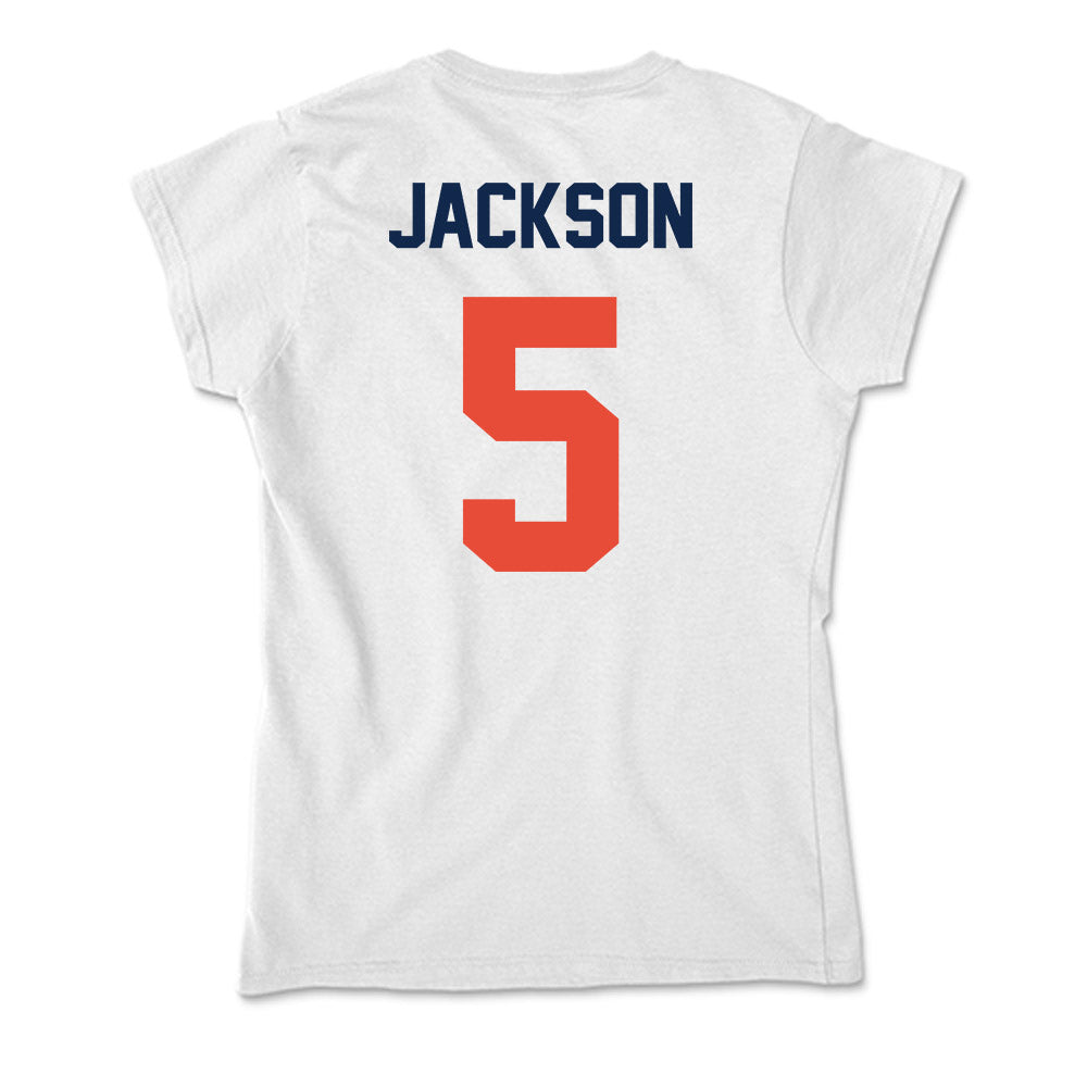 Illinois - NCAA Women's Soccer : Cayla Jackson - Soft Style Women’s T-Shirt-1