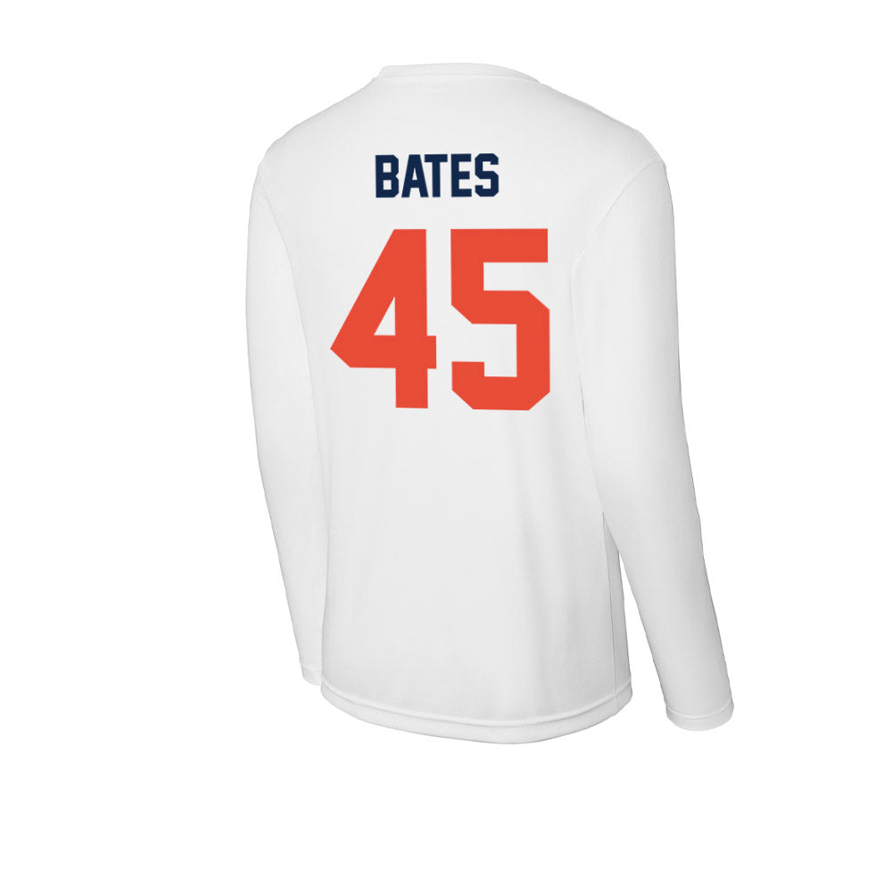 Illinois - NCAA Baseball : Zach Bates - Activewear Long Sleeve T-Shirt-1