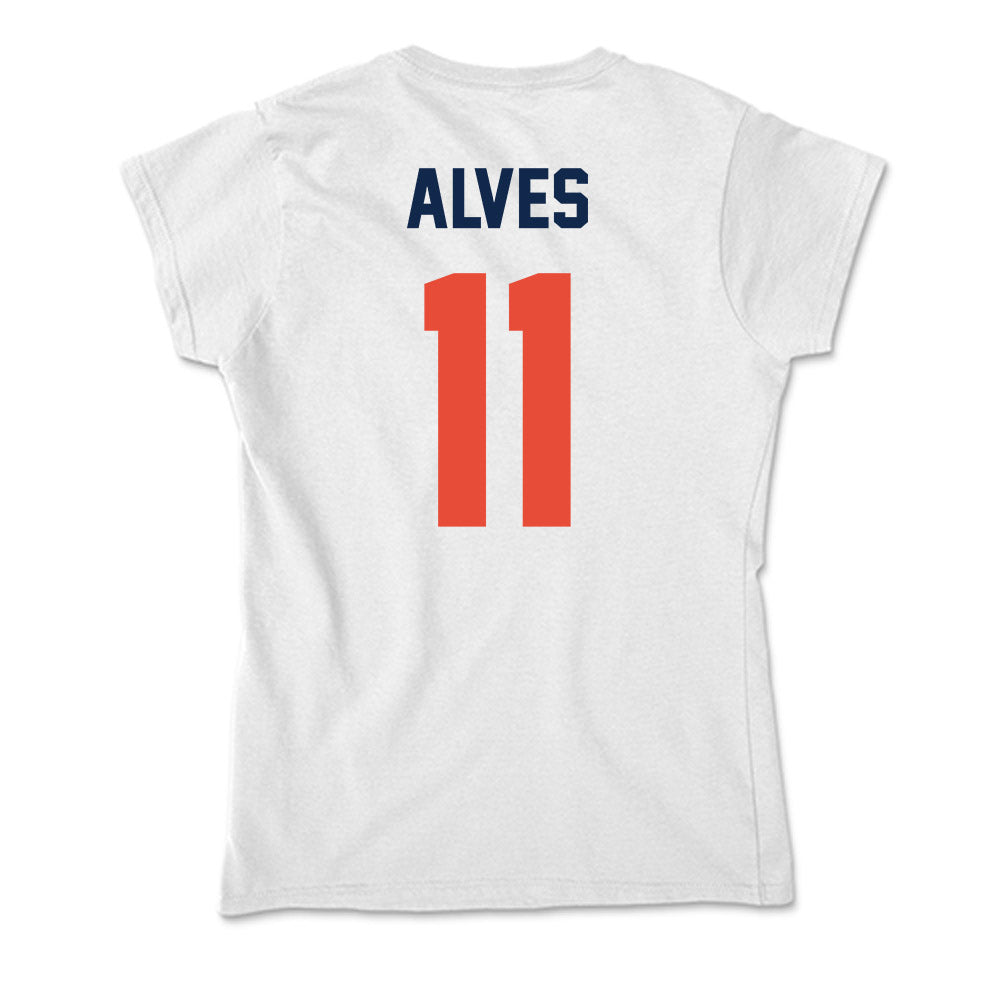 Illinois - NCAA Women's Basketball : Manuella Alves - Soft Style Women’s T-Shirt-1