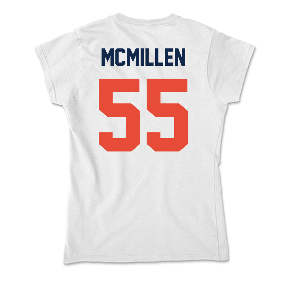 Illinois - NCAA Football : TJ McMillen - Soft Style Women’s T-Shirt-1