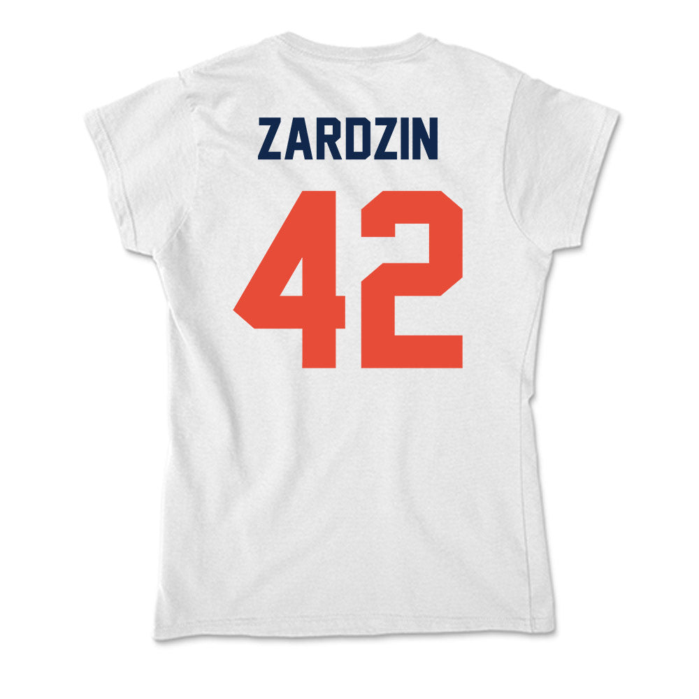 Illinois - NCAA Football : Luke Zardzin - Soft Style Women’s T-Shirt-1