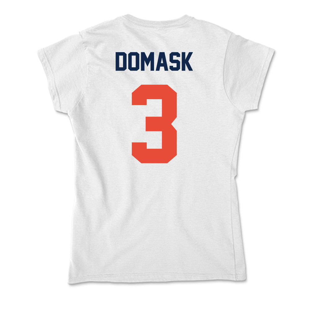 Illinois - NCAA Men's Basketball : Marcus Domask - Soft Style Women’s T-Shirt-1