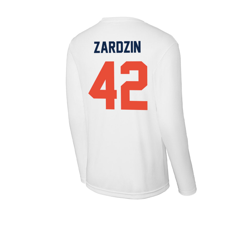 Illinois - NCAA Football : Luke Zardzin - Activewear Long Sleeve T-Shirt