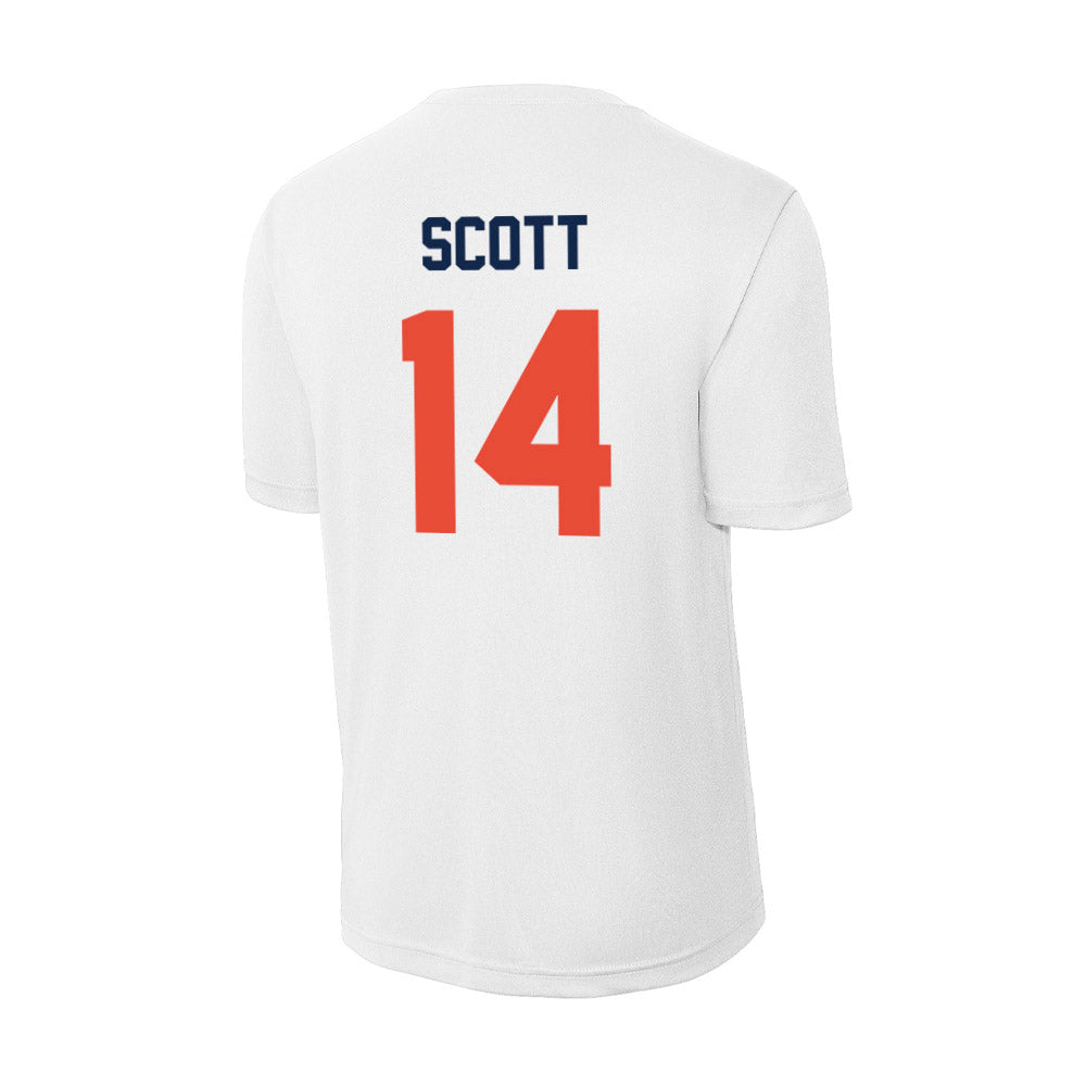 Illinois - NCAA Football : Xavier Scott - Activewear T-Shirt-1