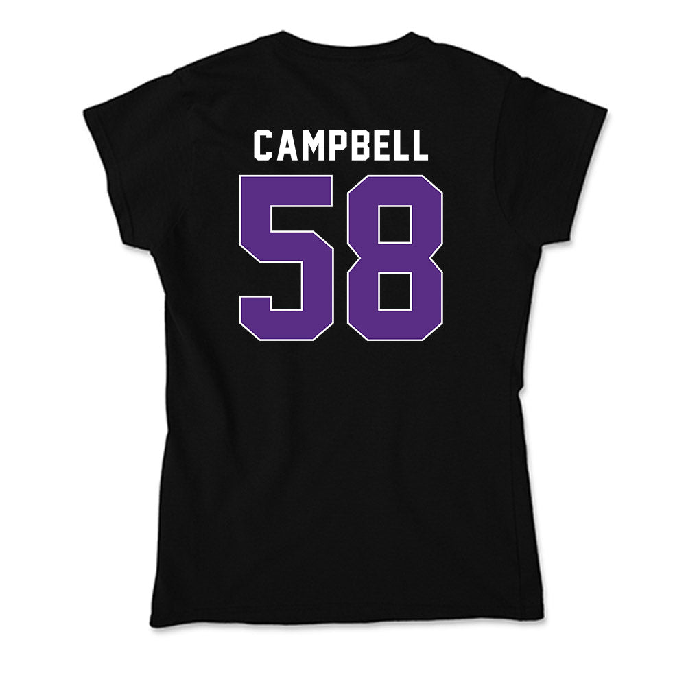 Northwestern - NCAA Football : Nathaniel Campbell - Soft Style Women’s T-Shirt-1
