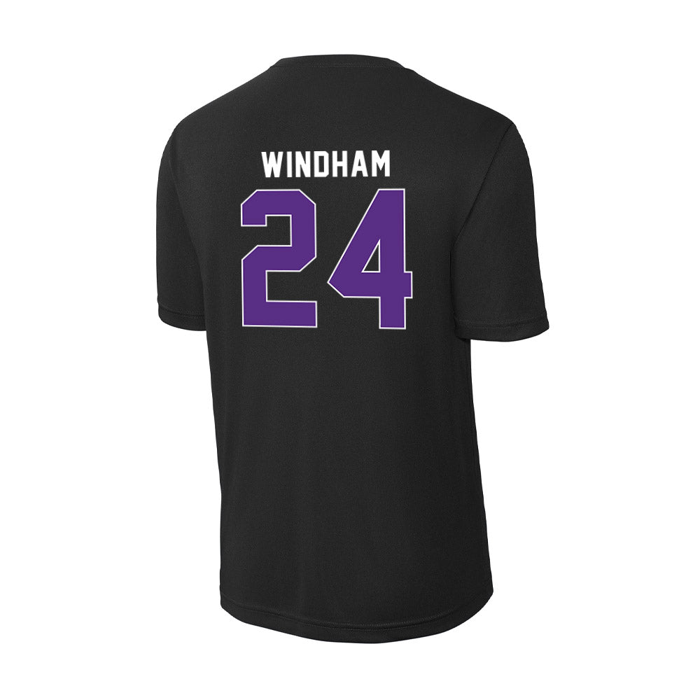Northwestern - NCAA Men's Basketball : KJ Windham - Activewear T-shirt