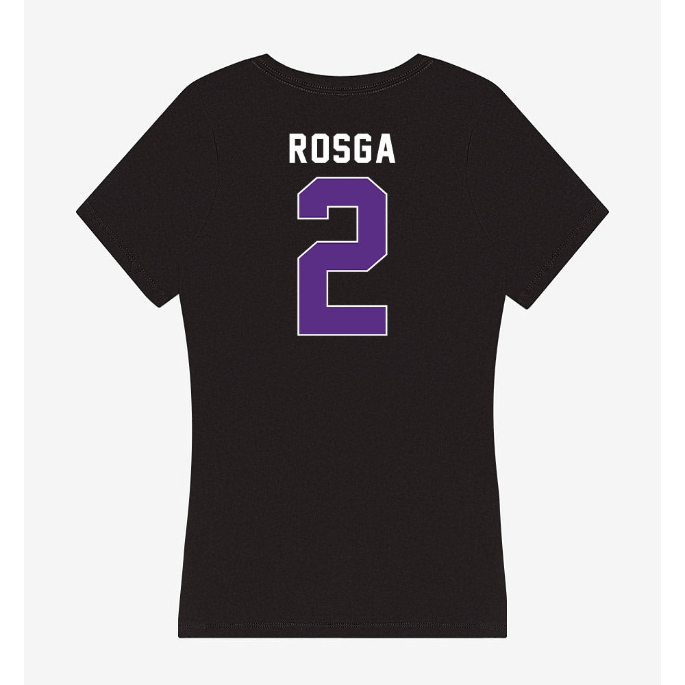Northwestern - NCAA Women's Lacrosse : Jaylen Rosga - Women's V-Neck T-Shirt-1