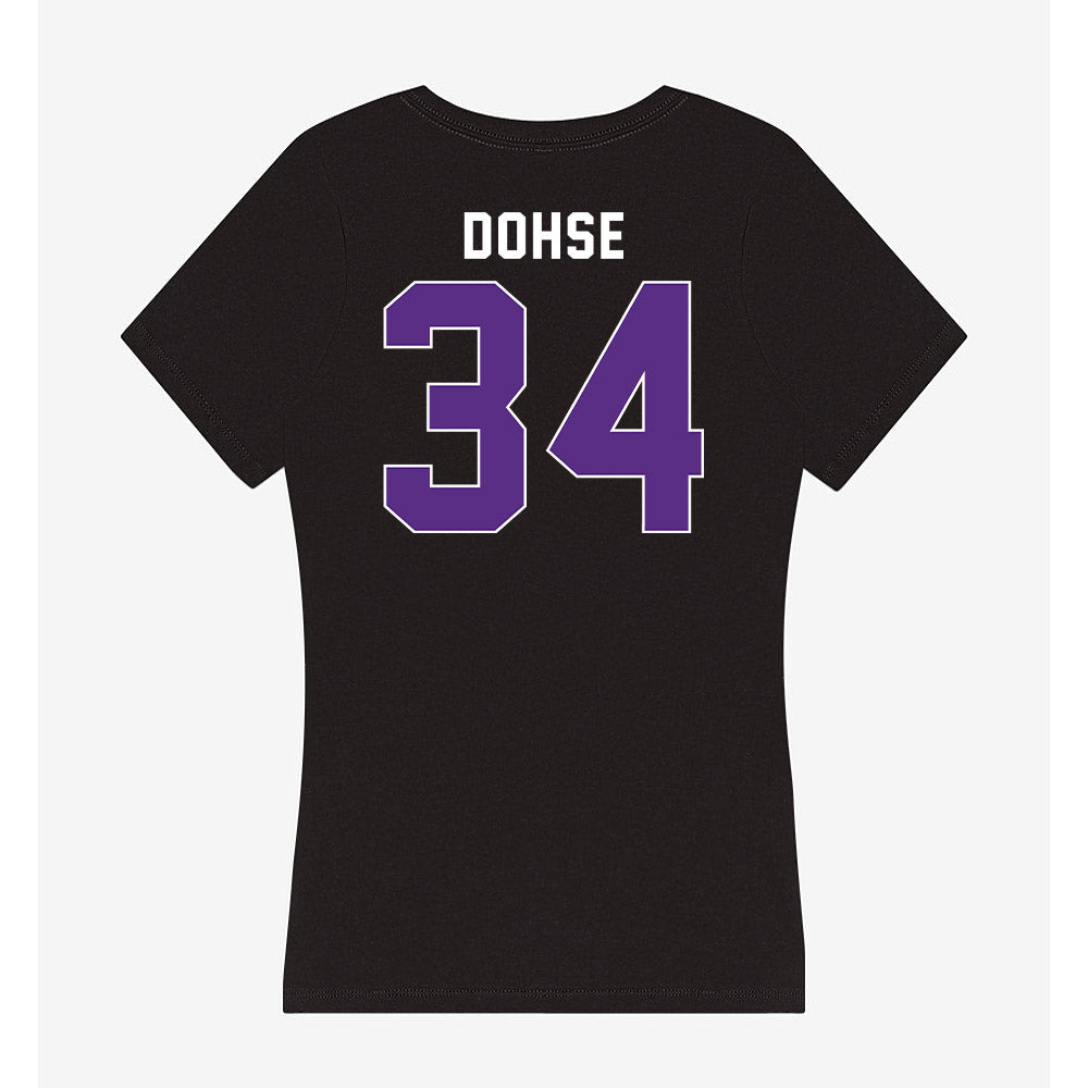 Northwestern - NCAA Softball : Signe Dohse - Women's V-Neck T-Shirt-1