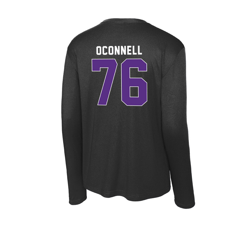 Northwestern - NCAA Football : Michael OConnell - Activewear Long Sleeve T-Shirt-1