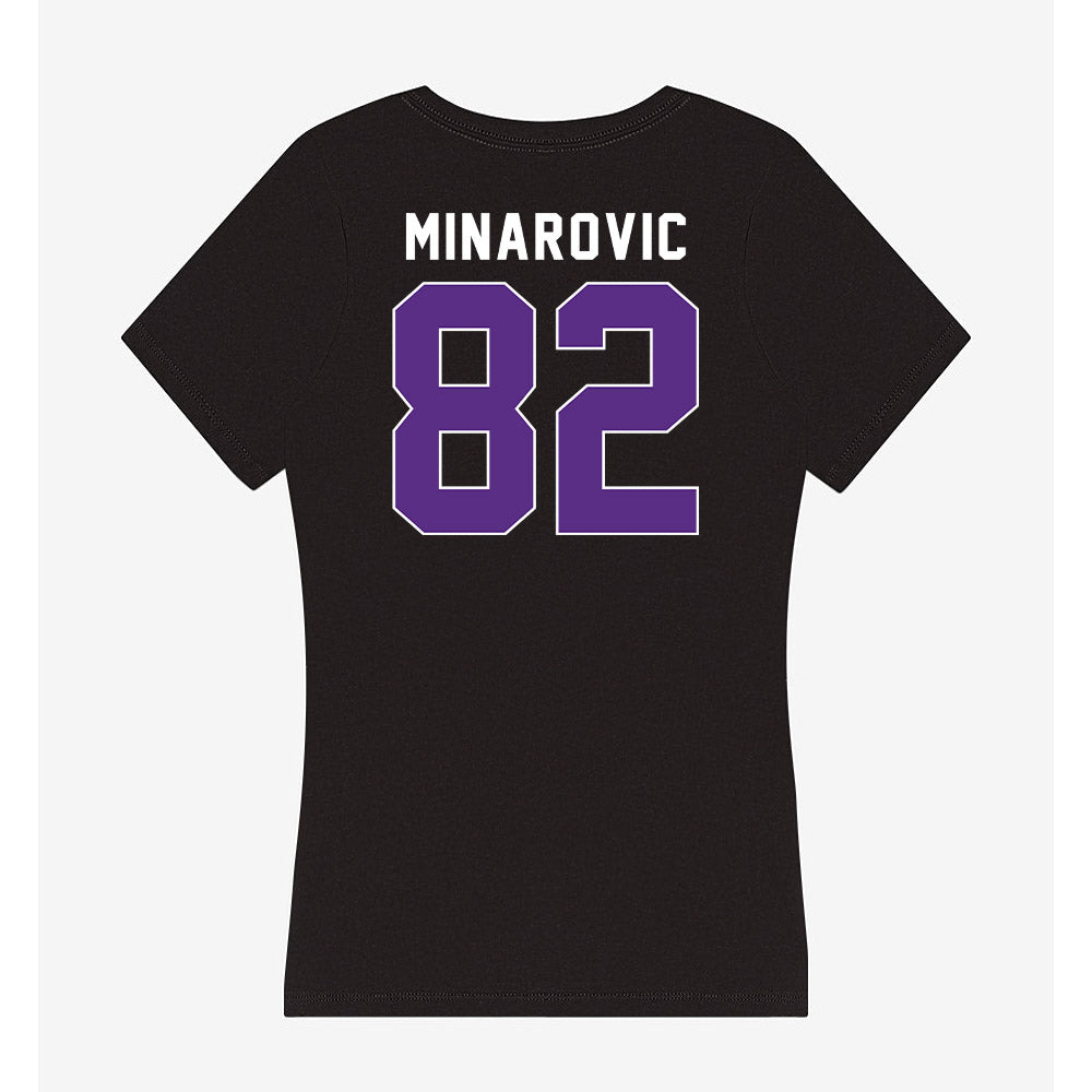 Northwestern - NCAA Softball : Grace Minarovic - Women's V-Neck T-Shirt-1