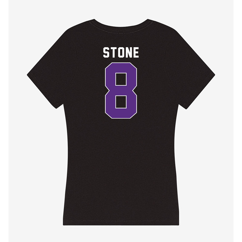 Northwestern - NCAA Football : Preston Stone - Women's V-Neck T-Shirt-1