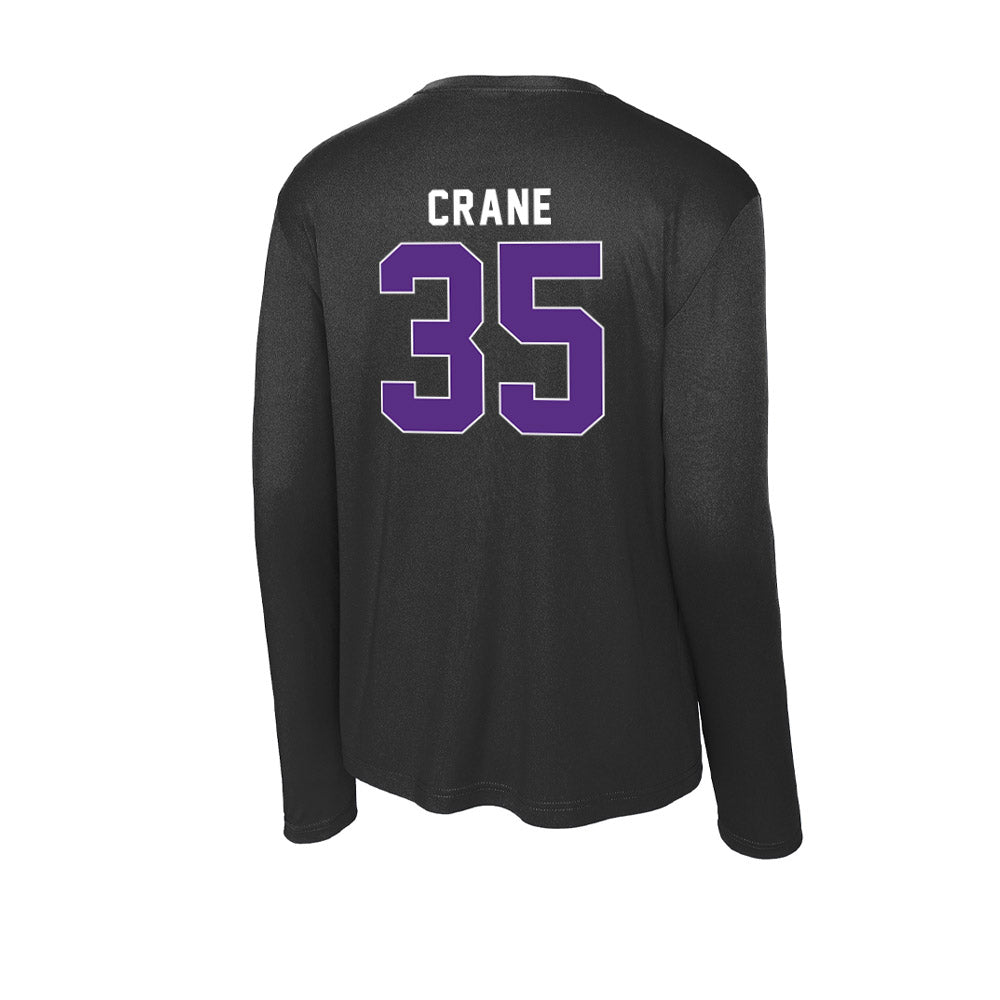 Northwestern - NCAA Football : Tate Crane - Activewear Long Sleeve T-Shirt-1