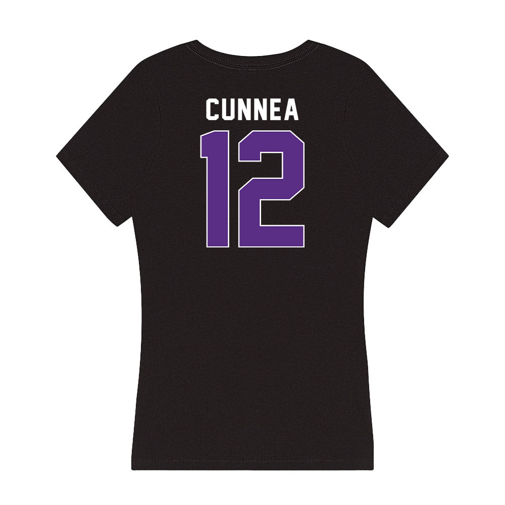 Northwestern - NCAA Softball : Isabel Cunnea - Women's V-Neck T-Shirt-1