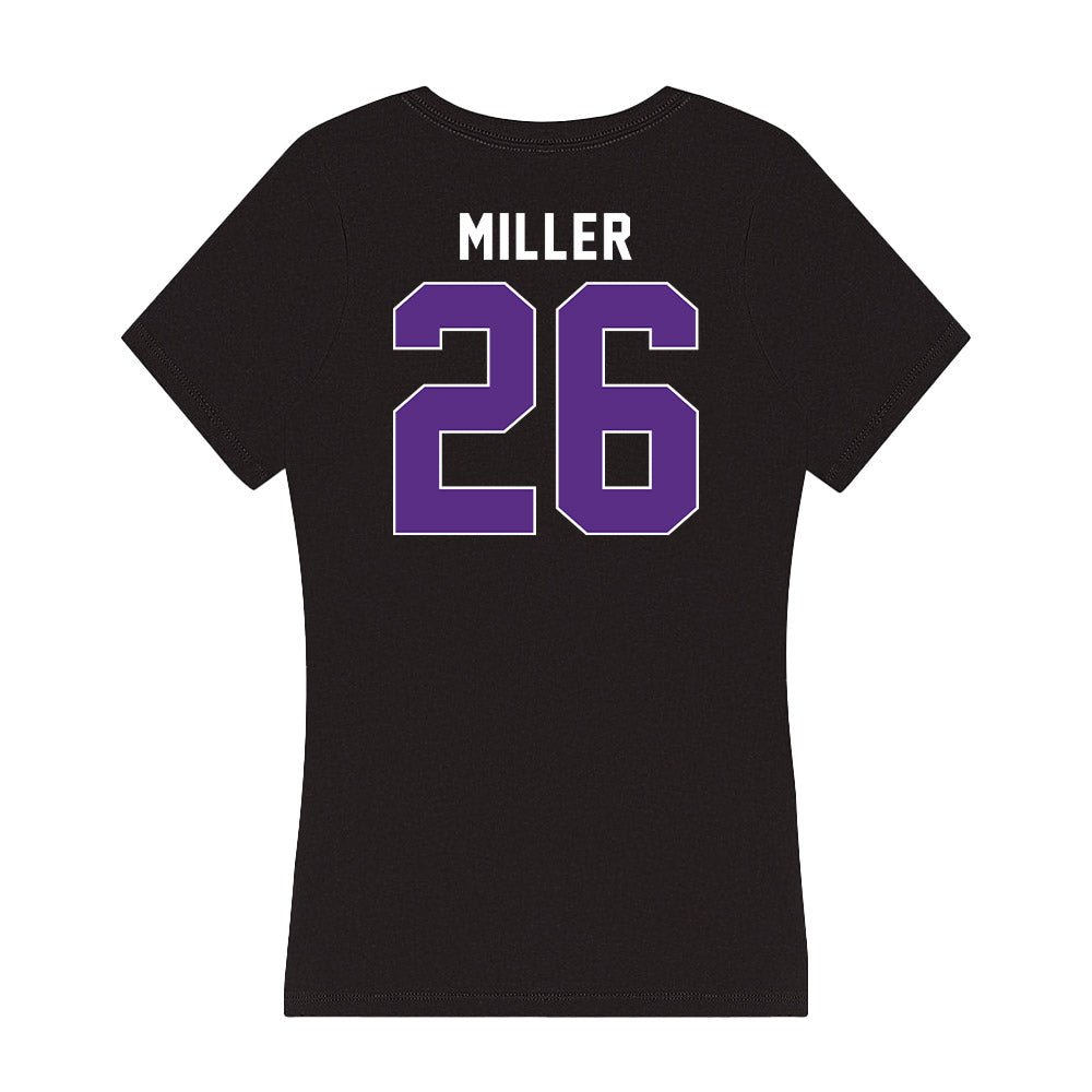 Northwestern - NCAA Women's Soccer : Brooke Miller - Women's V-Neck T-Shirt-1