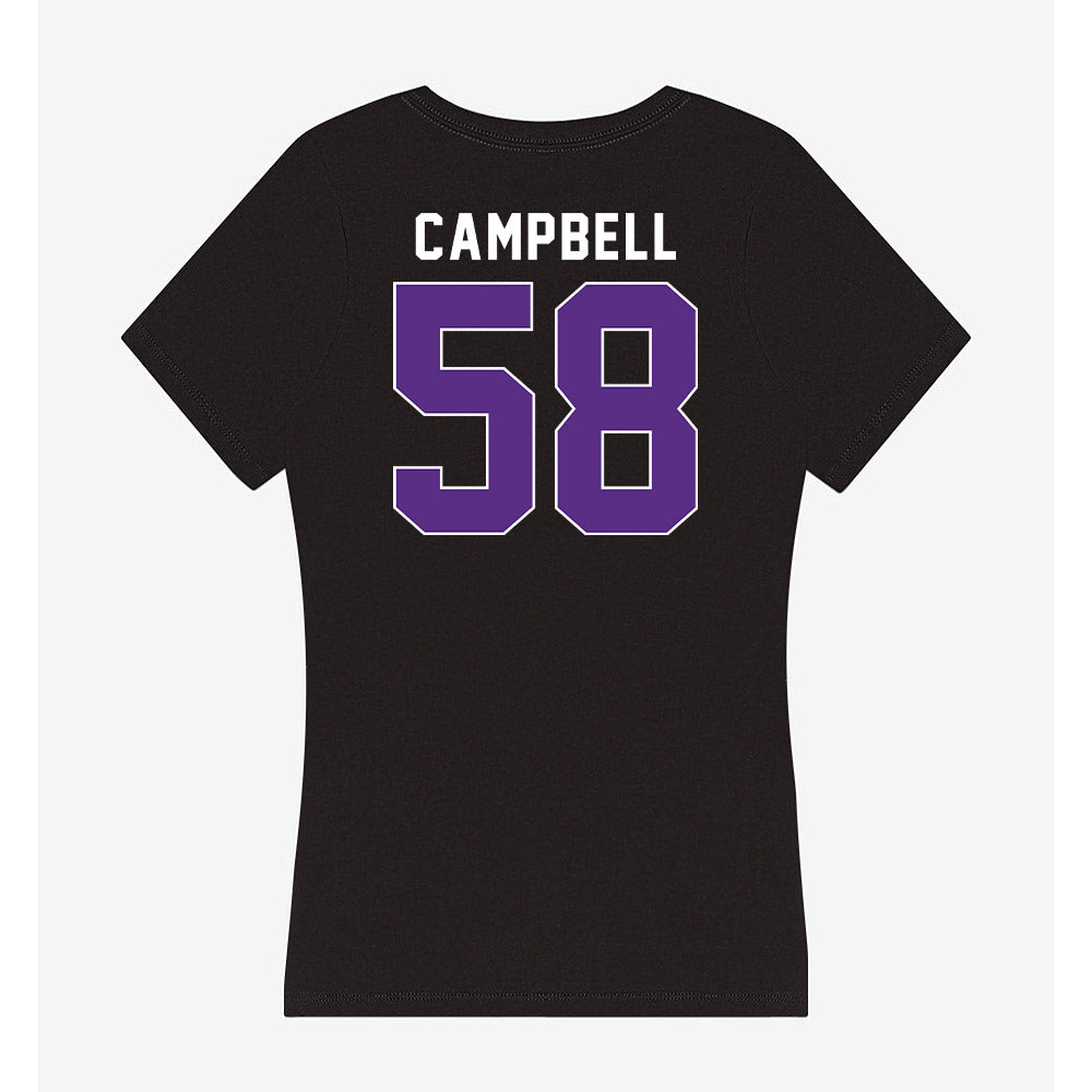 Northwestern - NCAA Football : Nathaniel Campbell - Women's V-Neck T-Shirt-1