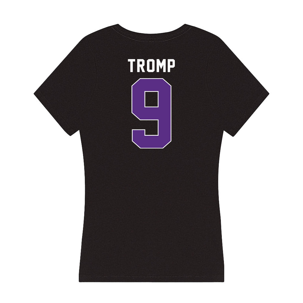 Northwestern - NCAA Women's Field Hockey : Ilse Tromp - Women's V-Neck T-Shirt-1