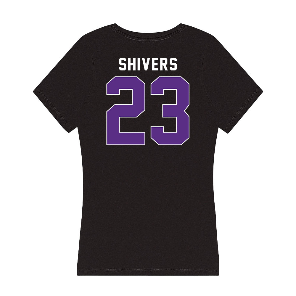 Northwestern - NCAA Football : Cole Shivers - Women's V-Neck T-Shirt-1