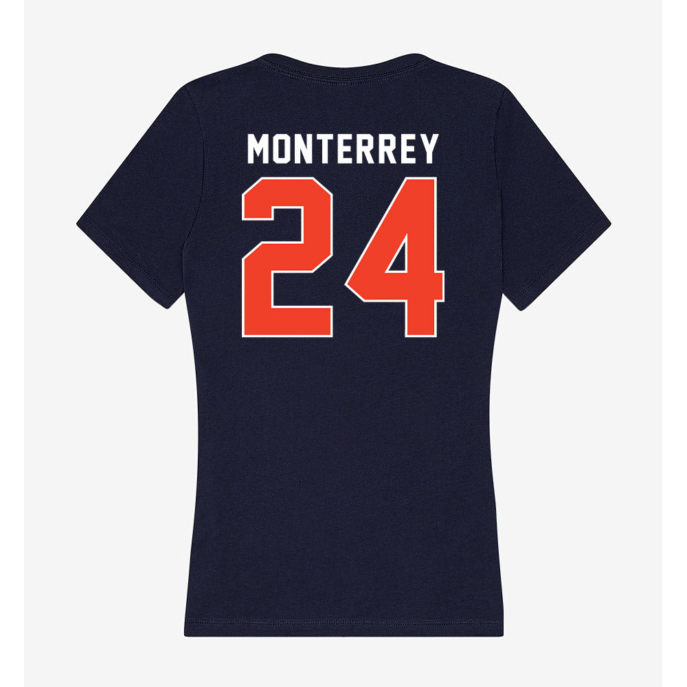 Syracuse - NCAA Women's Soccer : Carolina Monterrey - Women's V-Neck T-Shirt-1