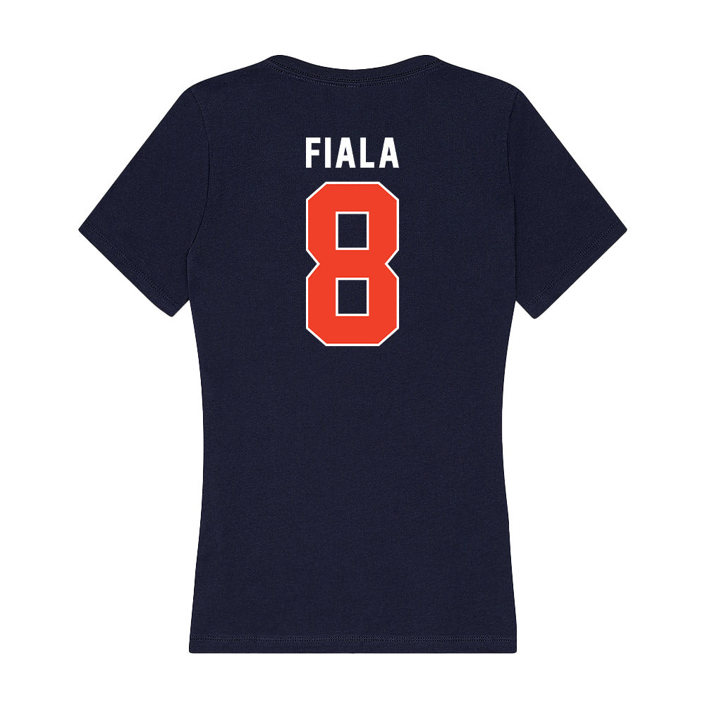 Syracuse - NCAA Women's Ice Hockey : Jocelyn Fiala - Women's V-Neck T-Shirt-1