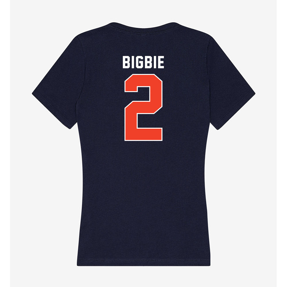 Syracuse - NCAA Women's Field Hockey : Taylor Bigbie - Women's V-Neck T-Shirt-1