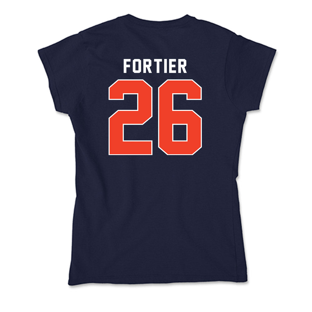 Syracuse - NCAA Men's Soccer : Kristjan Fortier - Soft Style Women’s T-Shirt-1