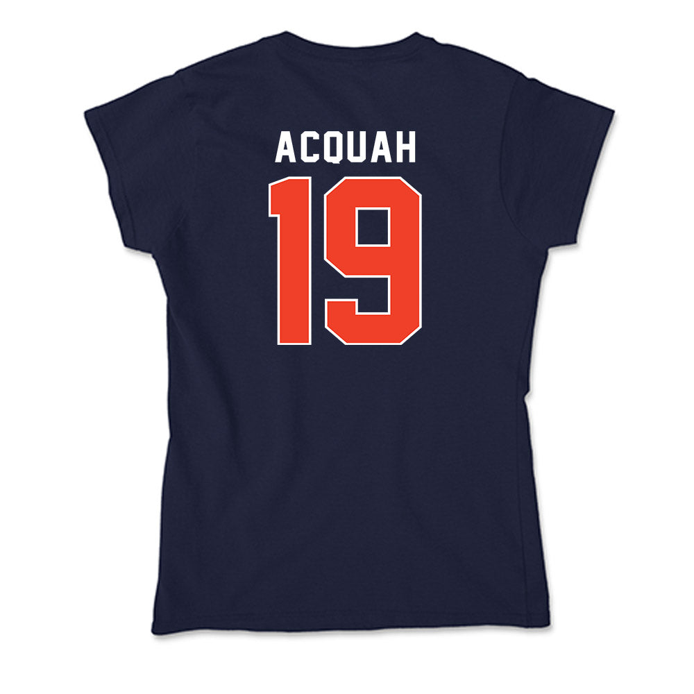 Syracuse - NCAA Men's Soccer : Michael Acquah - Soft Style Women’s T-Shirt-1
