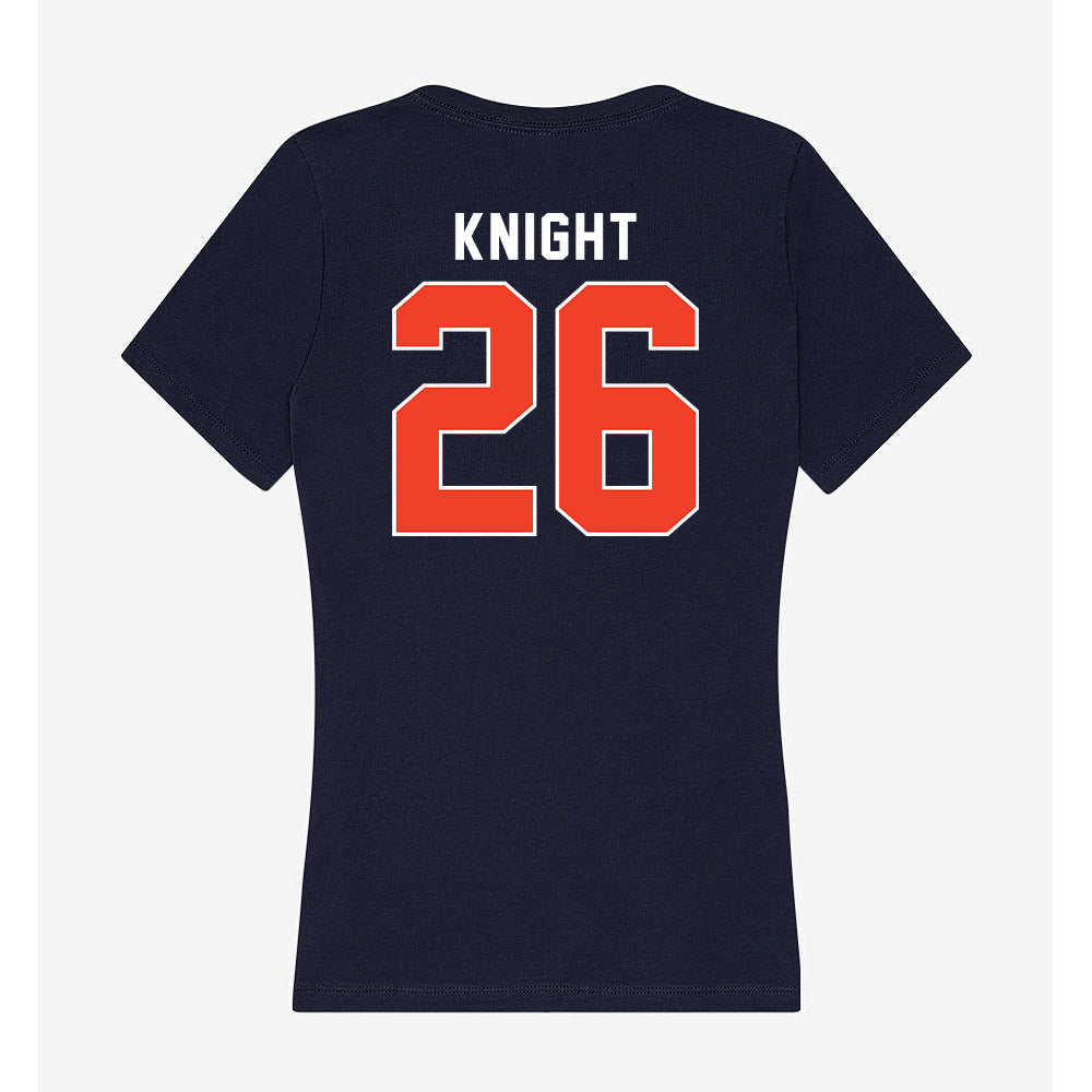 Syracuse - NCAA Softball : Mackenzie Knight - Women's V-Neck T-Shirt-1