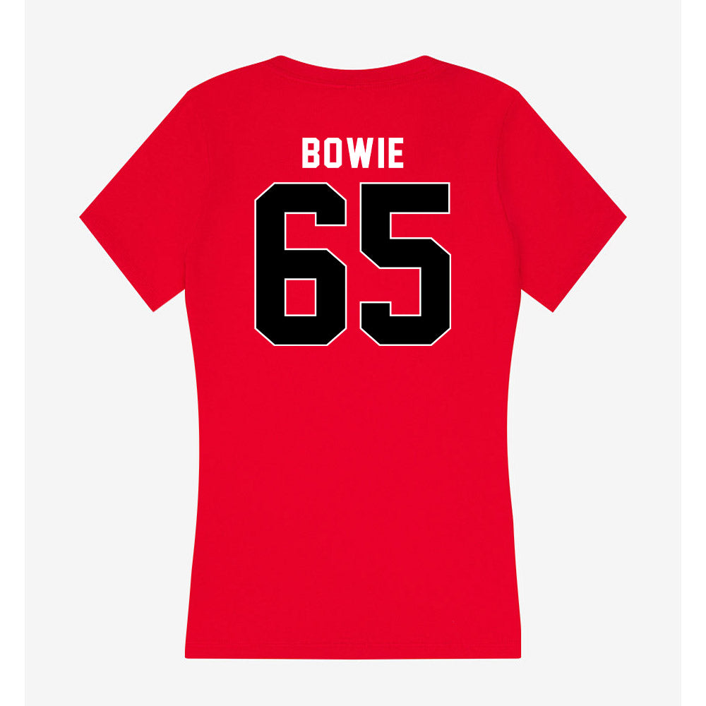 Houston - NCAA Football : Cayden Bowie - Women's V-Neck T-Shirt-1