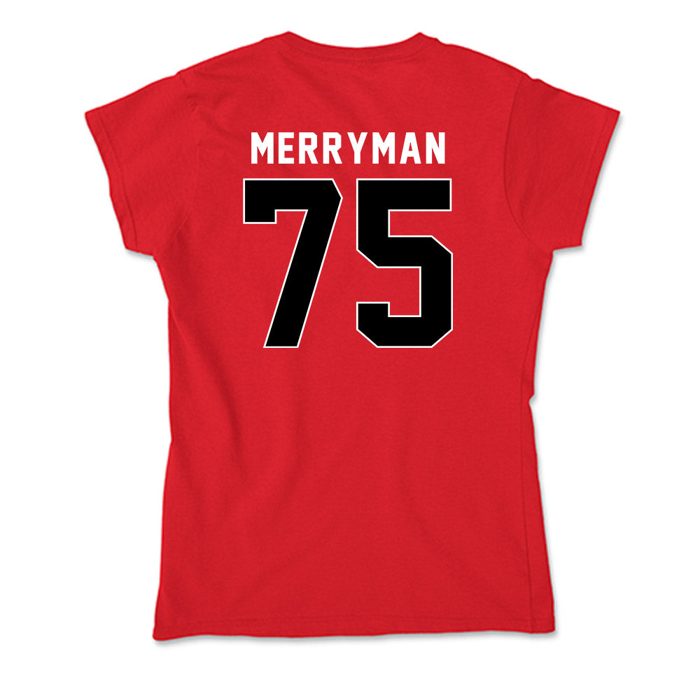 Houston - NCAA Football : Dalton Merryman - Soft Style Women’s T-Shirt-1