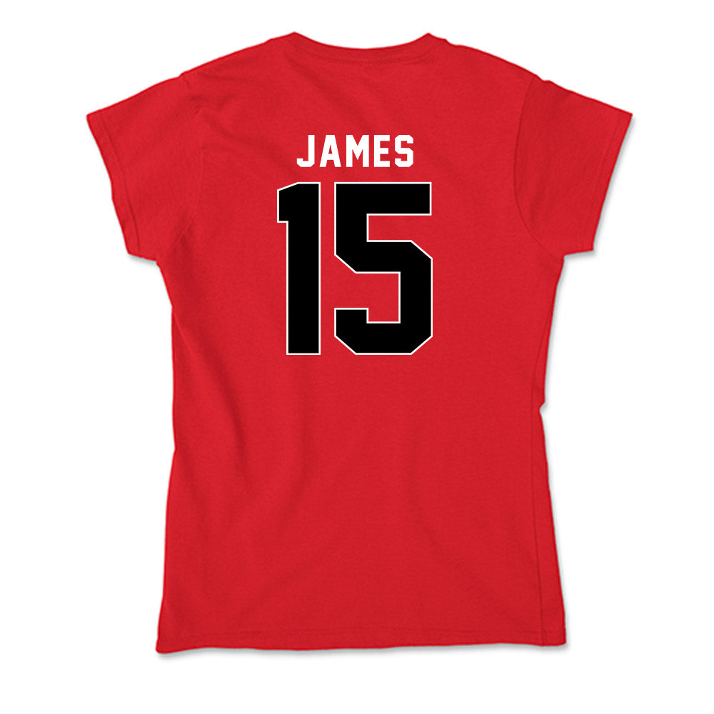 Houston - NCAA Football : Will James - Soft Style Women’s T-Shirt-1
